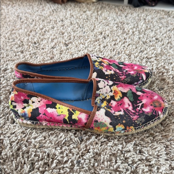 Enzo Floral Canvas Espadrilles - Picture 2 of 7